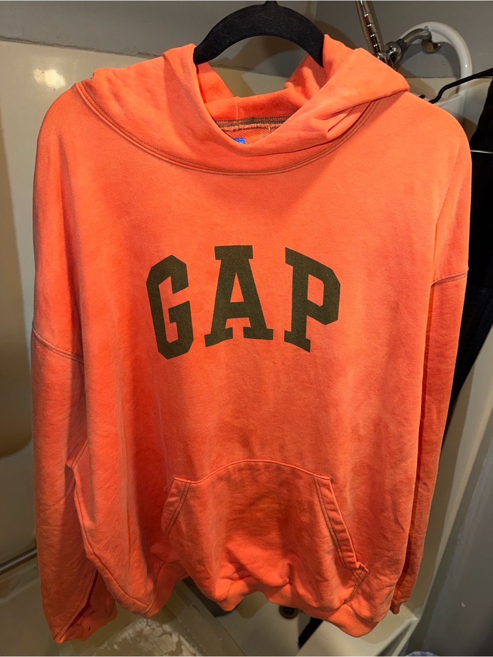 Custom Yeezy gap shrunken dove hoodie sz xxl 1 of 1